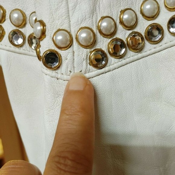 SOLD..80s LA Roxx Cropped Jacket - Picture 7 of 9